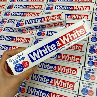 Kem Đánh Răng White & White Lion 150g - Nhật