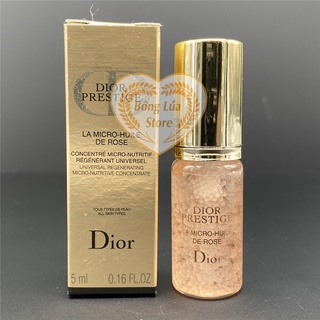 Tinh chất hoa hồng tái tạo dior prestige la micro-huile de rose 5ml