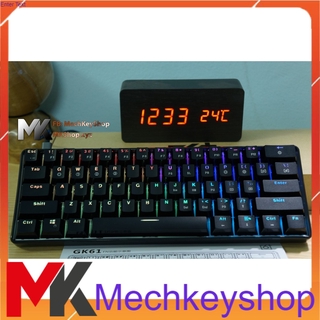 Bàn phím cơ GK61 - RGB, Gateron switch quang học