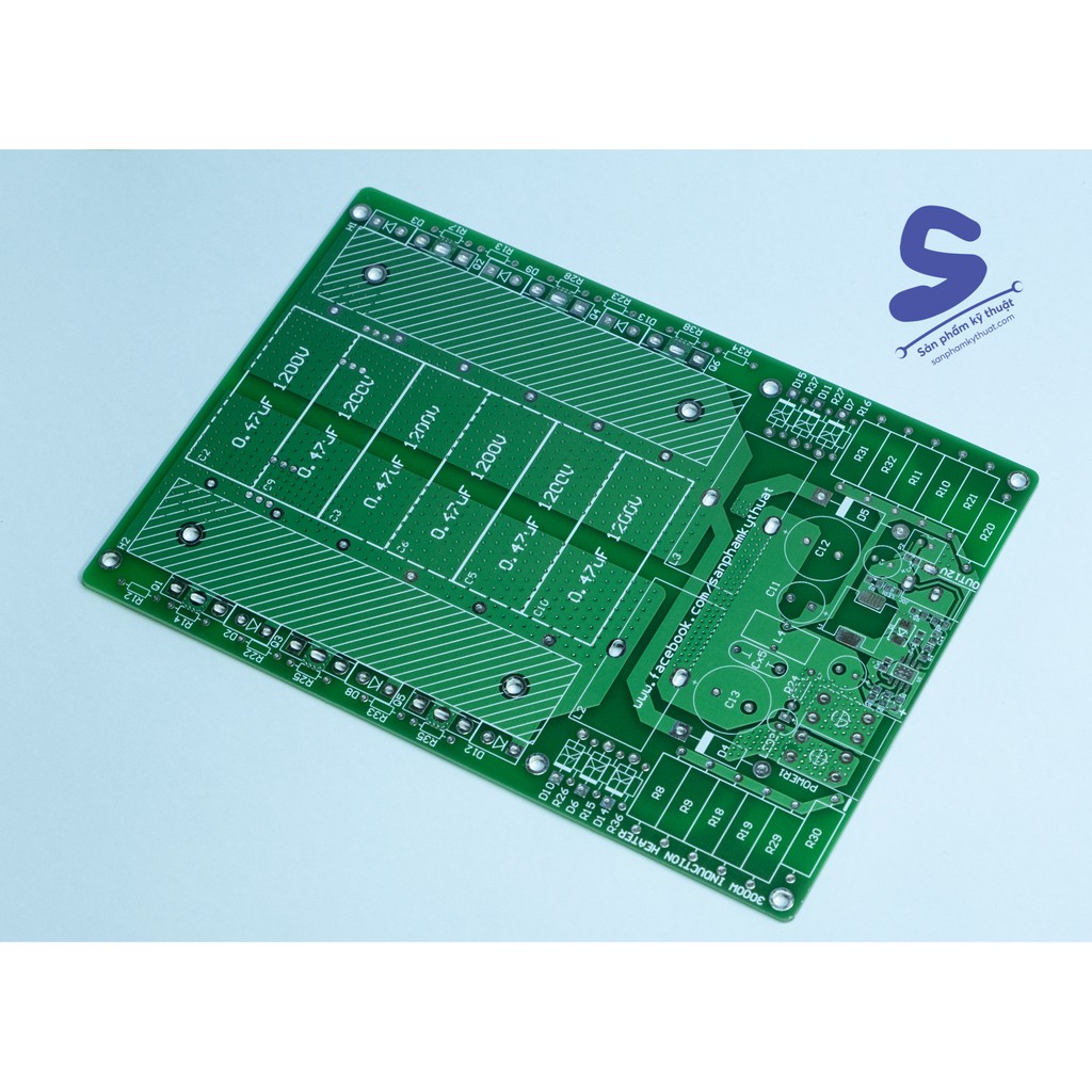 PCB máy nung cao tần 3000W 48V