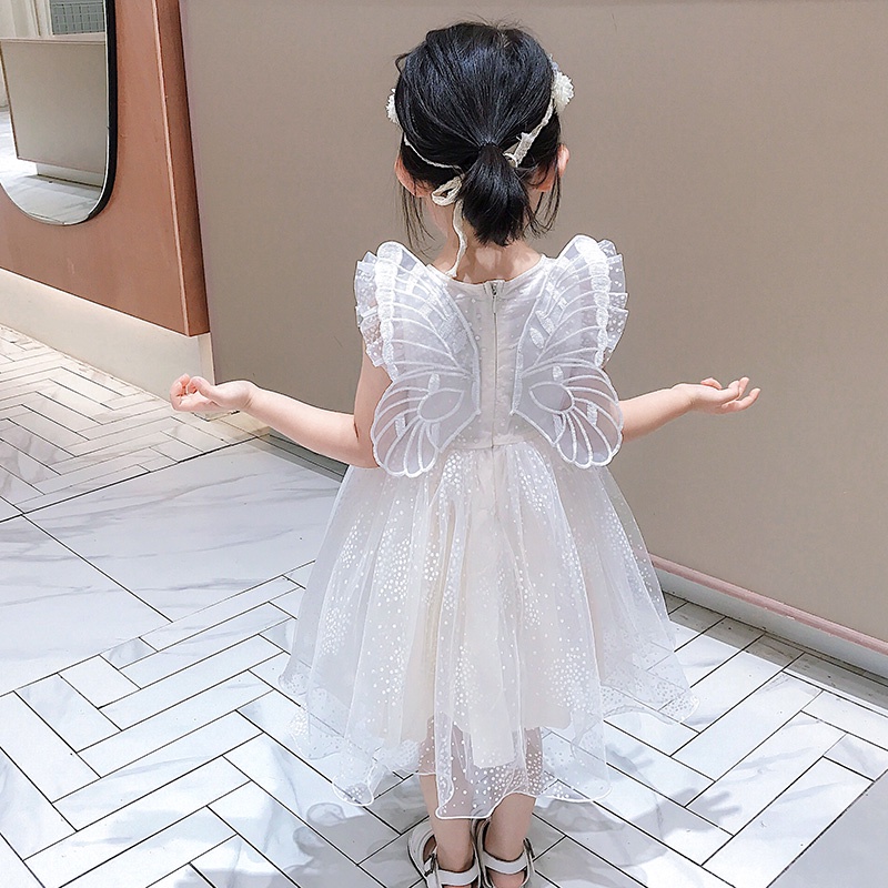 Đầm Công Chúa Không Tay Thời Trang Cho Bé Gái