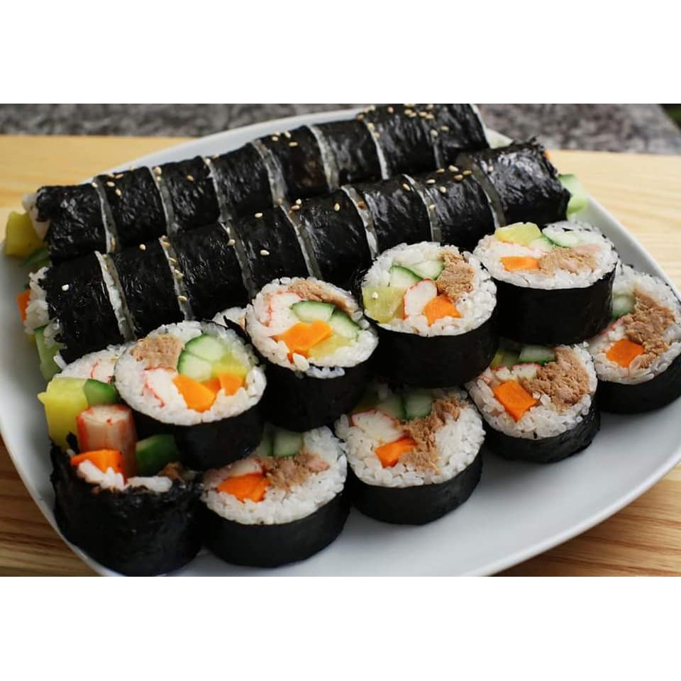 Rong biển Hàn Quốc cuộn cơm (gimbab) gói 10 lá- 23 Gram