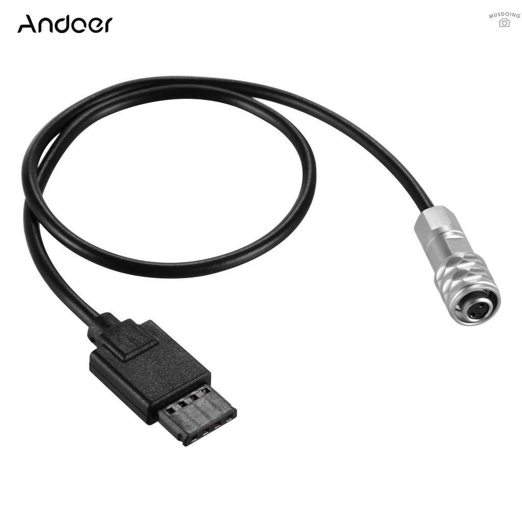 ღ  Andoer BMPCC Power Adapter Cable Compatible with DJI Ronin S Gimbal Stabilizer Compatible with BMPCC 4K/ 6K Camera