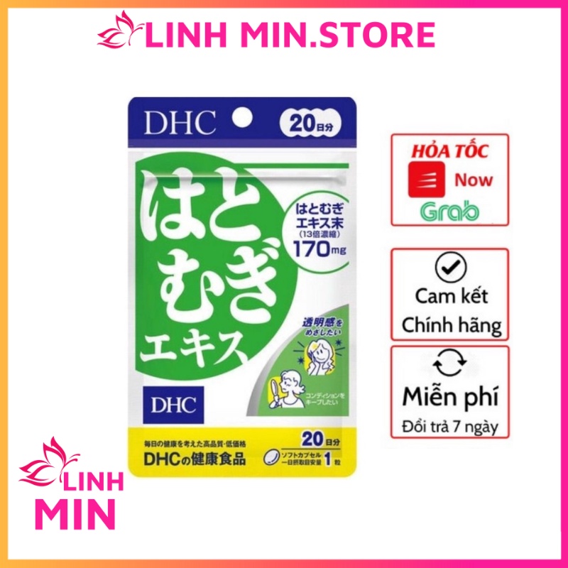 Viên Uống Trắng Da Dhc Nhật Bản Giúp Da Sáng Hồng Tự Nhiên
