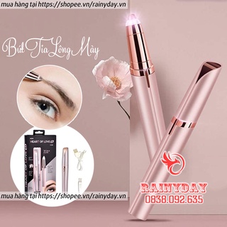 Máy tỉa lông mày, bút cạo tỉa chân lông mày đa năng sạc bằng điện cao cấp