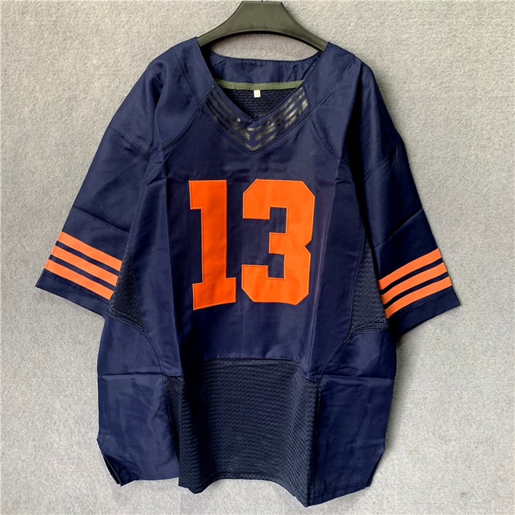Nfl Rugby Jersey Retro Time Hip Hop Loose Size Lớn Châu Âu Mỹ Đường Phố Khiêu Vũ Bóng Đá Mỹ hiphop Jersey
