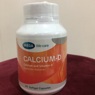 Image of Calcium D isi 30 tablet Mega We Care