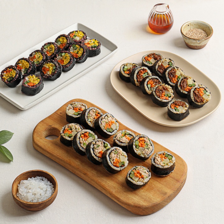 Kimbap Gạo Lứt Konjac 3 Loại 220g/túi