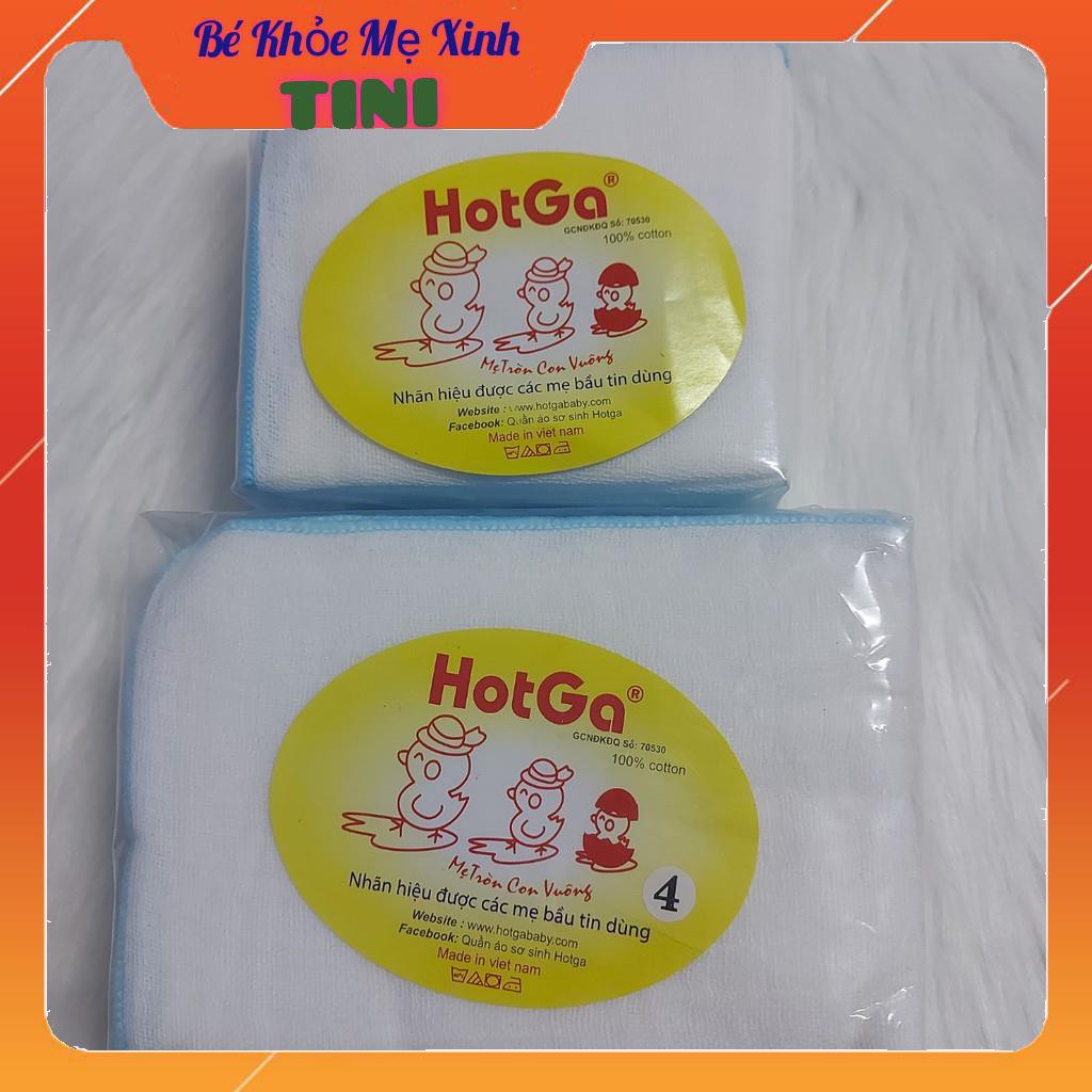 ComBo 10 khăn sữa 4 lớp HotGa cho bé sơ sinh