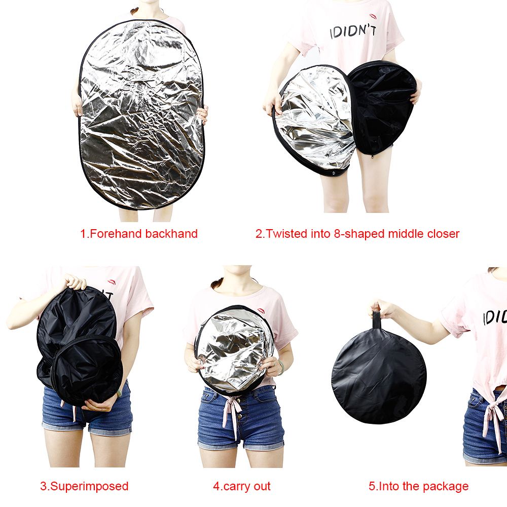 Tấm hắt sáng studio 5 trong 1 có thể gập gọn chuyên dụng tiện lợi