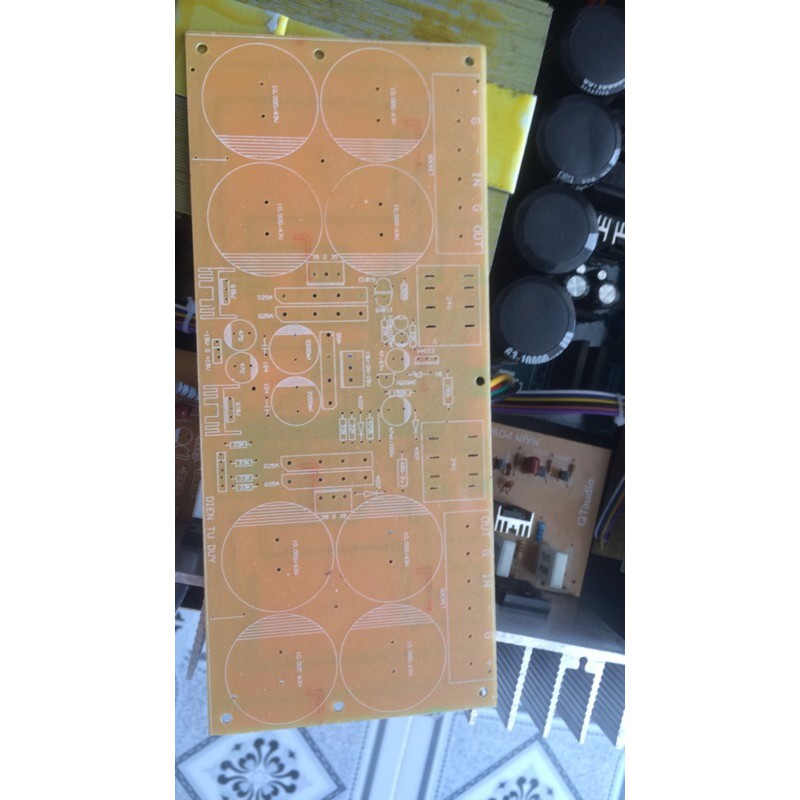 PCB nguồn 8 tụ