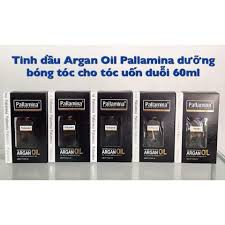 (Shopee Trợ Gía) Tinh dầu dưỡng tóc Pallamia Argan Hair Oil Collagen & Keratin Italy 60ml