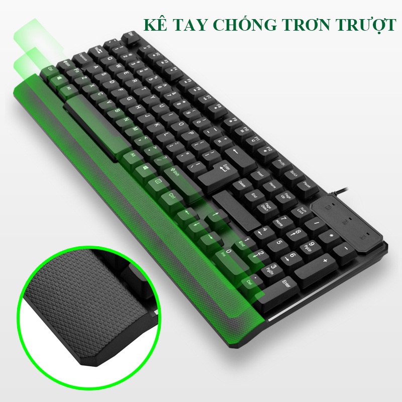 Bàn Phím Máy Tính POERMAX BK21 Kết Nối Có Dây