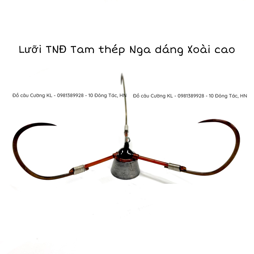 Lưỡi câu cá TNĐ các dáng Tam - Tứ - Lục