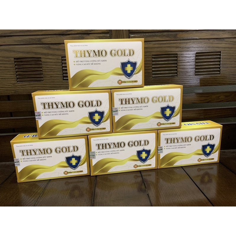 Thymo Gold Tăng Sức Đề Kháng giảm viêm đường hô hấp, thay đổi thời tiết, giao mùa do sức đề kháng kém