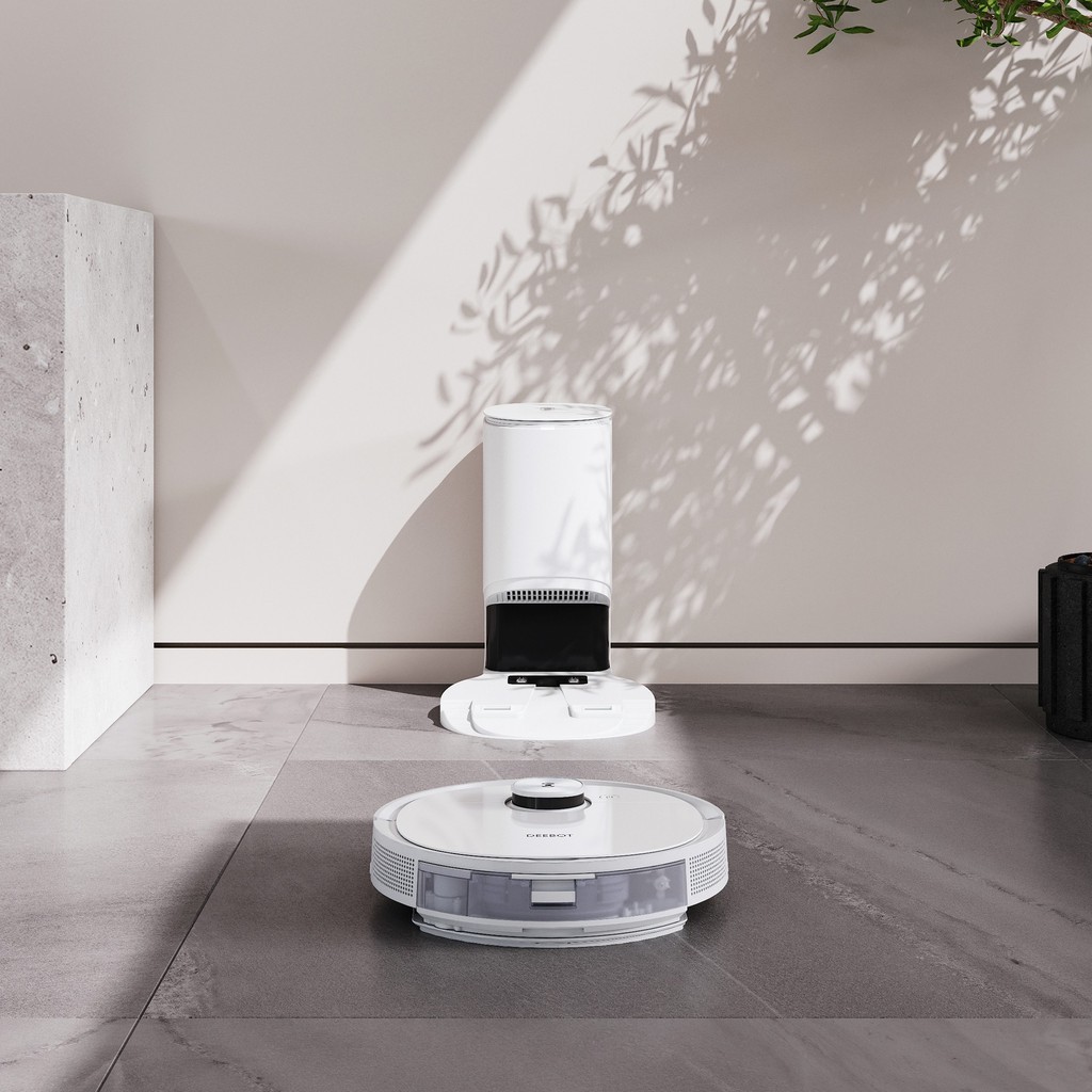 Robo Hút Bụi Lau Nhà Ecovacs Deebot T9 Plus - Hàng Chính Hãng - Bảo Hành 24 Tháng