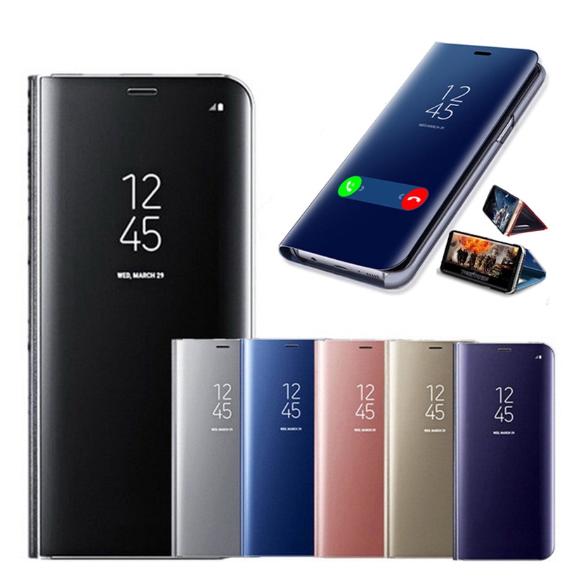 Ốp Điện Thoại Nắp Gương Lật Cho Huawei P10 Lite Mate 30 Lite Honor 7c 9i 10 Lite 20 20pro Nova Lite2 Lite3 4 5 5i 5t 5pro Nova2 Lite