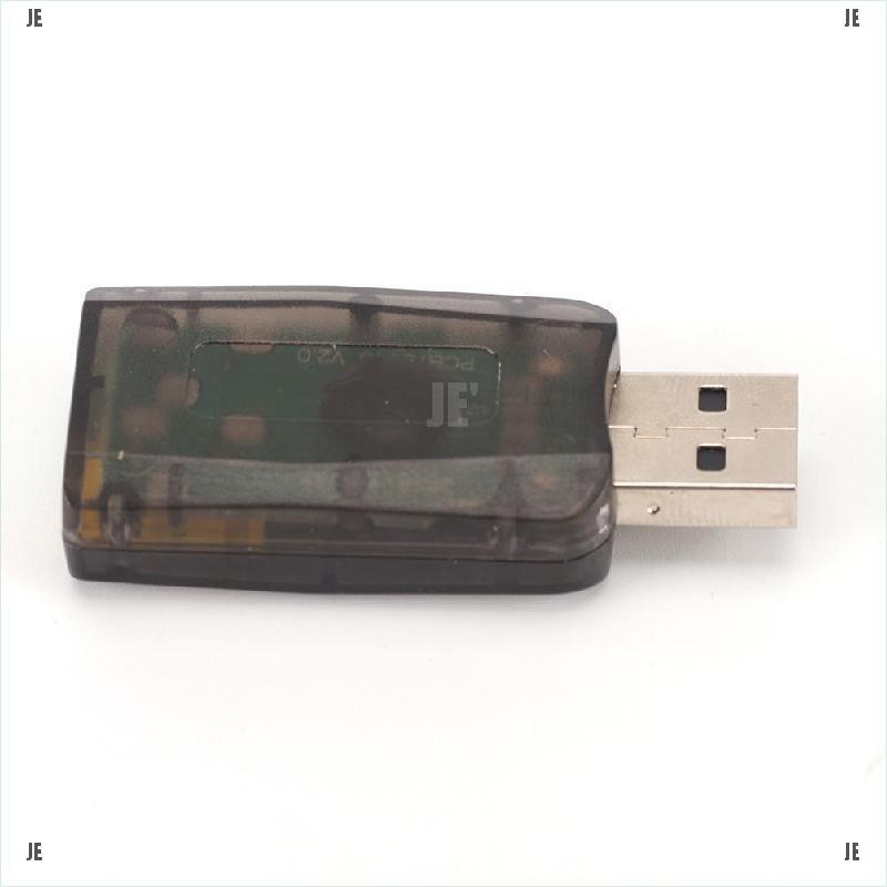 Đầu Chuyển Đổi Âm Thanh Usb Sang Tai Nghe 3D 3.5mm Tiện Dụng