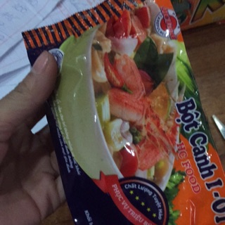 Thùng bột canh i-ốt hải châu