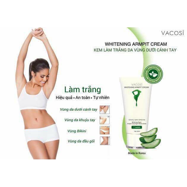 Kem Mờ thâm nách Vacosi Whitening