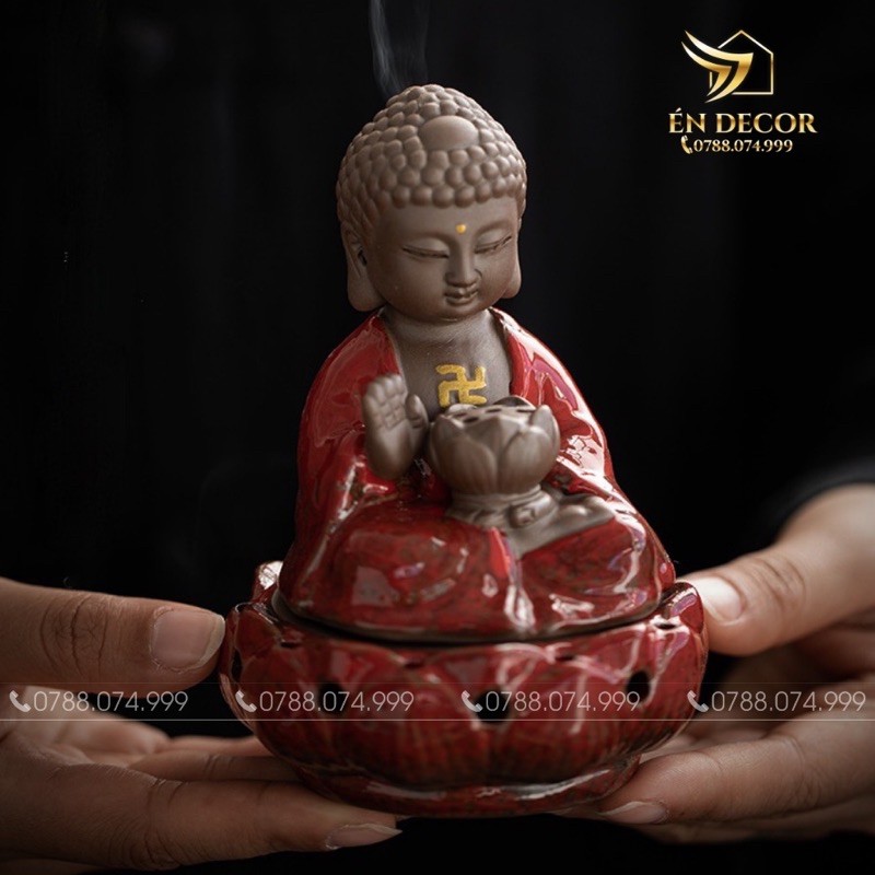 TƯỢNG PHẬT HƯƠNG TRẦM ĐỂ BÀN AN NHIÊN MINI
