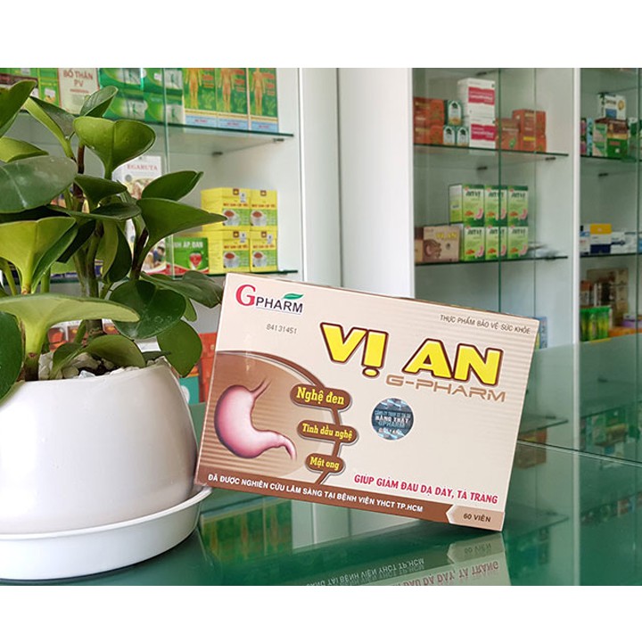 Vị An Gpharm – Giúp giảm viêm loét dạ dày, trào ngược thực quản, viêm đại tràng