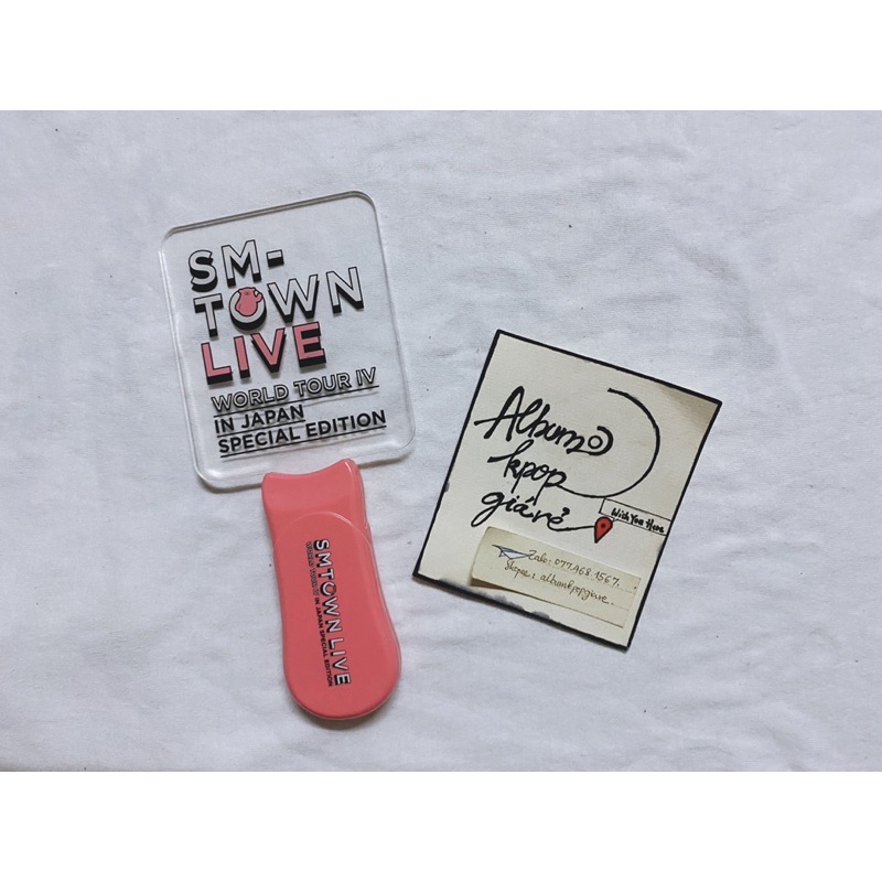 Lightstick Gậy cỗ vũ SM, Snsd phát sáng như hình.