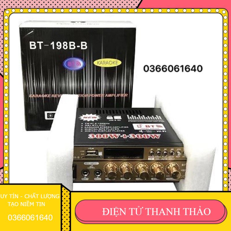 Ampli Mini Karaoke BLT Cao Cấp BT-198B-B