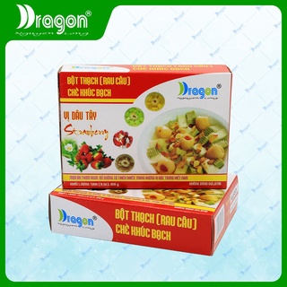 Bột Thạch Chè Khúc Bạch Dâu Tây Dragon (106g)