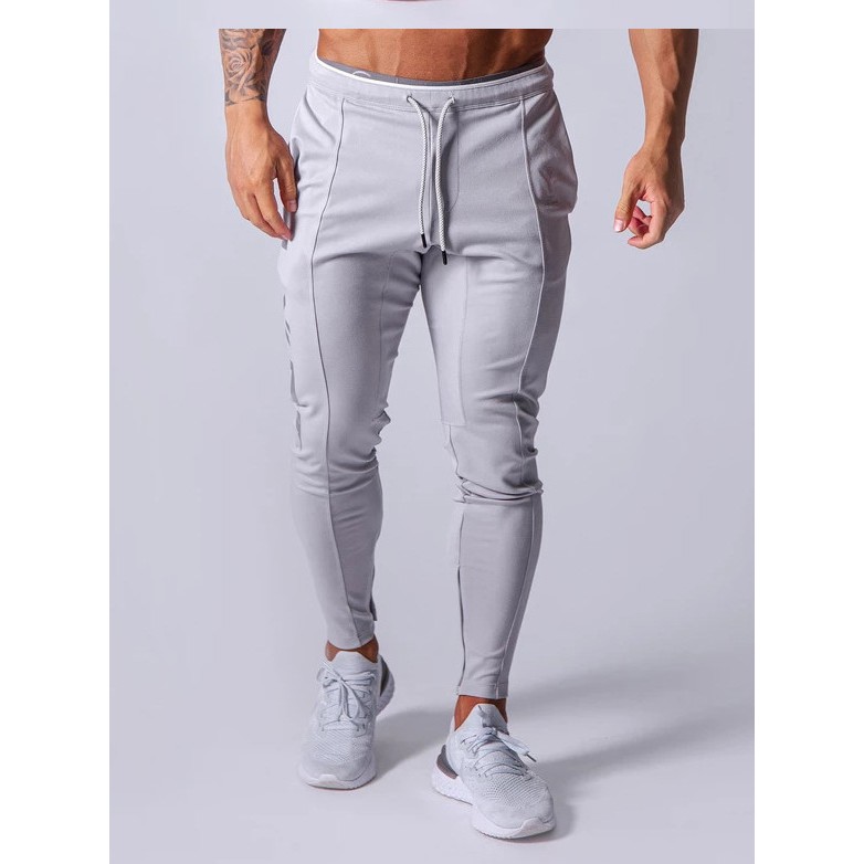 Quần thể thao nam Jogger khóa kéo ống nỉ phong cách tập gym, chơi thể thao, dạo phố (YJP1) | BigBuy360 - bigbuy360.vn