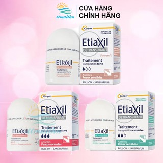 Lăn khử mùi Etiaxil hỗ trợ cải thiện mùi hôi hiệu quả chính hãng Pháp 15ml