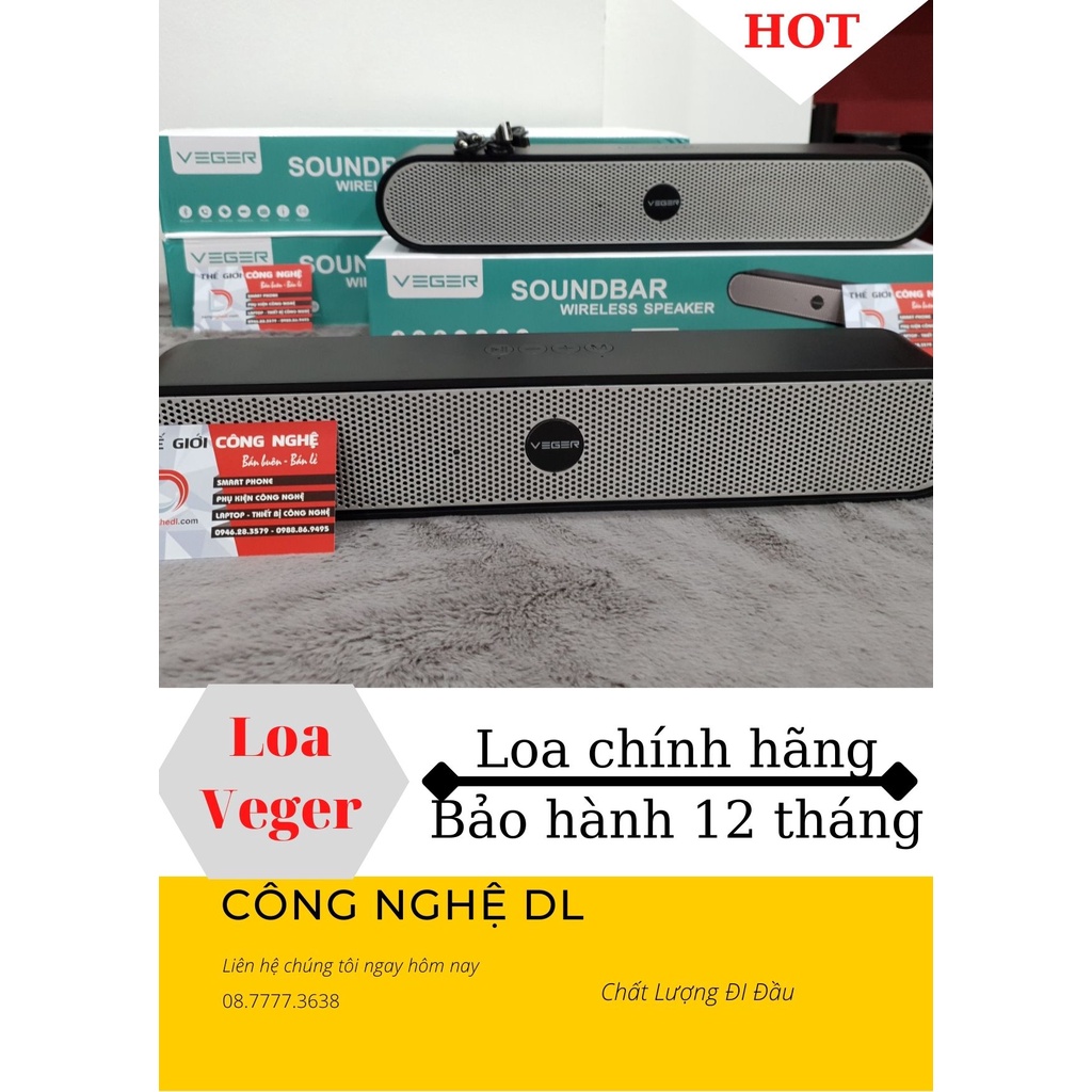 Loa Bluetooth Veger Chính hãng SIÊU RẺ-SIÊU HAY