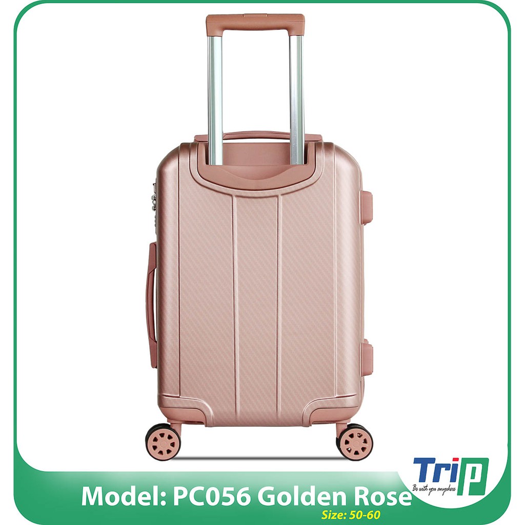 Vali Chống Trộm TRIP PC056 - Size 20inch - Màu Vàng Hồng