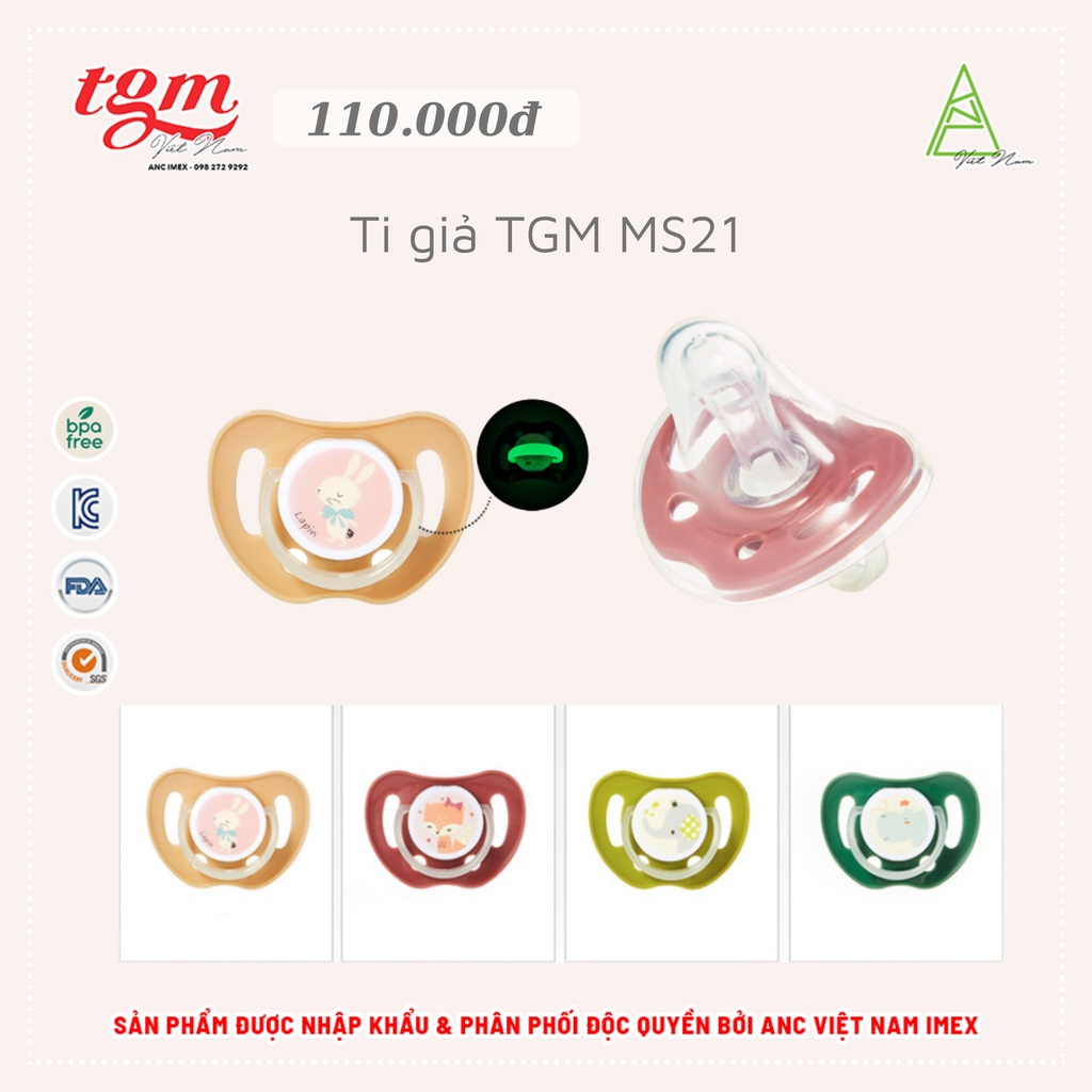 (TGM) Ti giả TGM Hàn Quốc cao cấp siêu mềm cho bé