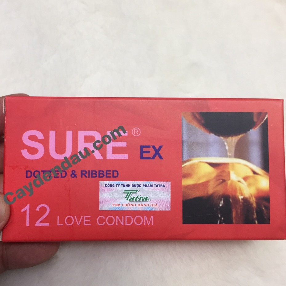 Bao Cao Su Sure Đỏ 12s