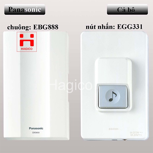 Bộ chuông cửa có dây Panasonic EBG888 EGG331