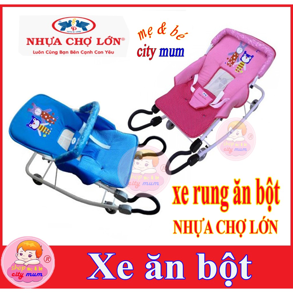 XE / GHẾ ĂN BỘT NHỰA CHỢ LỚN