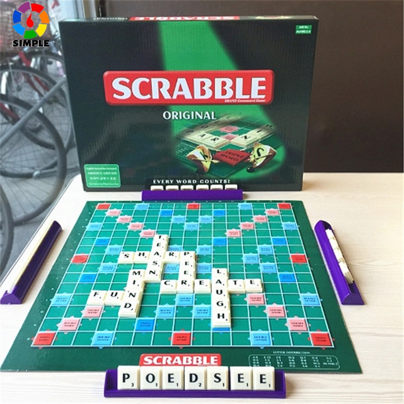 Trò chơI xếp chữ tiếng Anh thông minh Scrabble giúp bé học tập