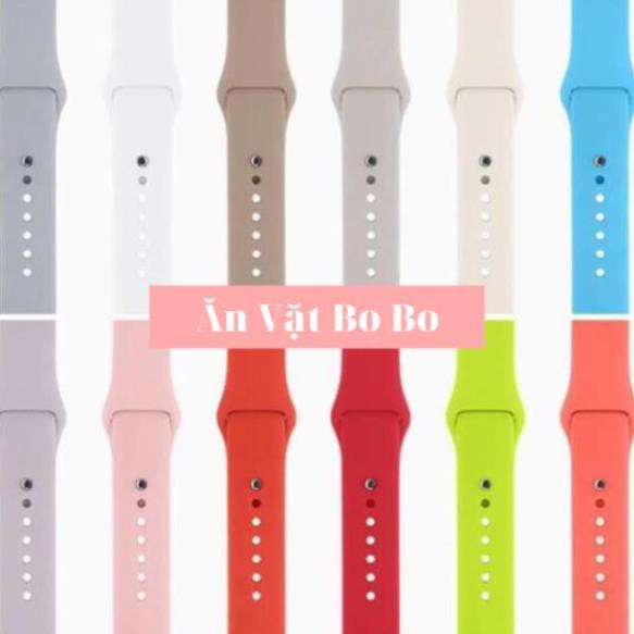 Dây Apple Watch Cao Su - Dây Đeo Silicon Mềm Cho Apple Watch Iwatch Size 38mm 42mm 40mm 44mm - EXTRA XU