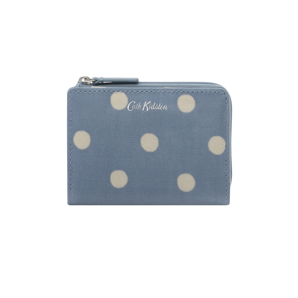 Cath Kidston - Ví cầm tay Slim Pocket Purse Spot - 1002720 - Cream Blue