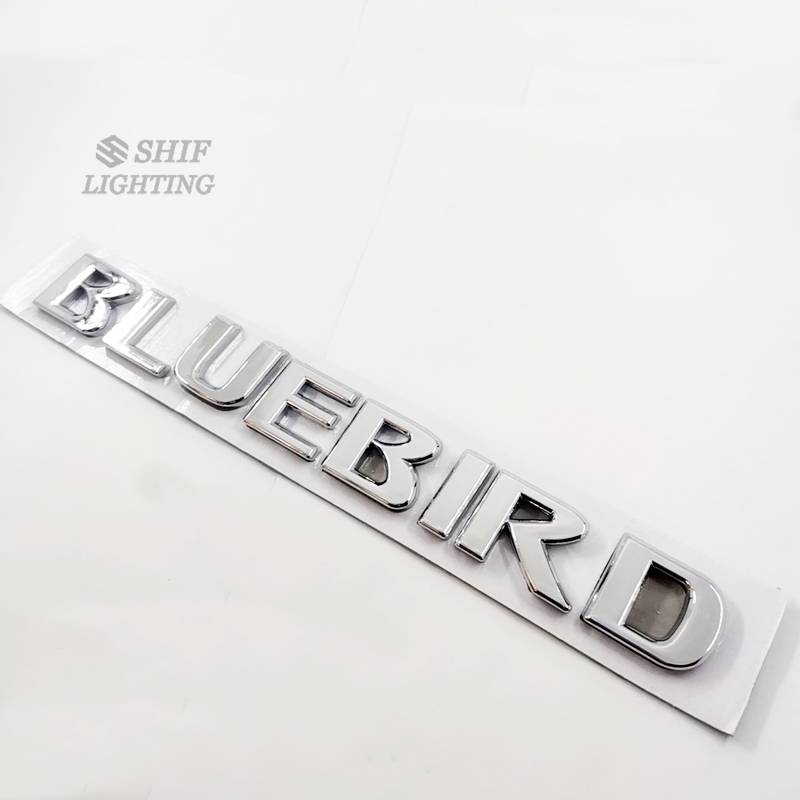 1 Miếng Dán Chữ Bluebird Sylphy Trang Trí Xe Hơi Nissan