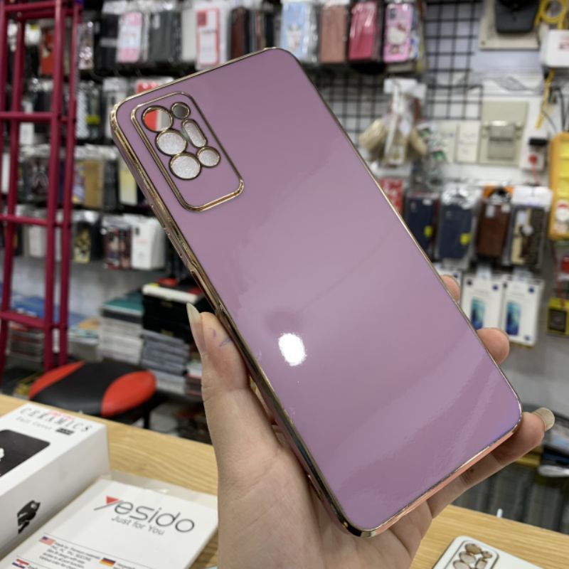 Ốp lưng Tecno pova 2 dẻo xi viền màu lưng bóng sắc nét thời trang