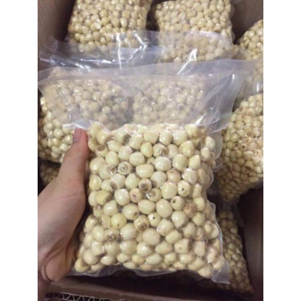 HẠT SEN KHÔ SẤY 500G ngon bở sạch sẽ