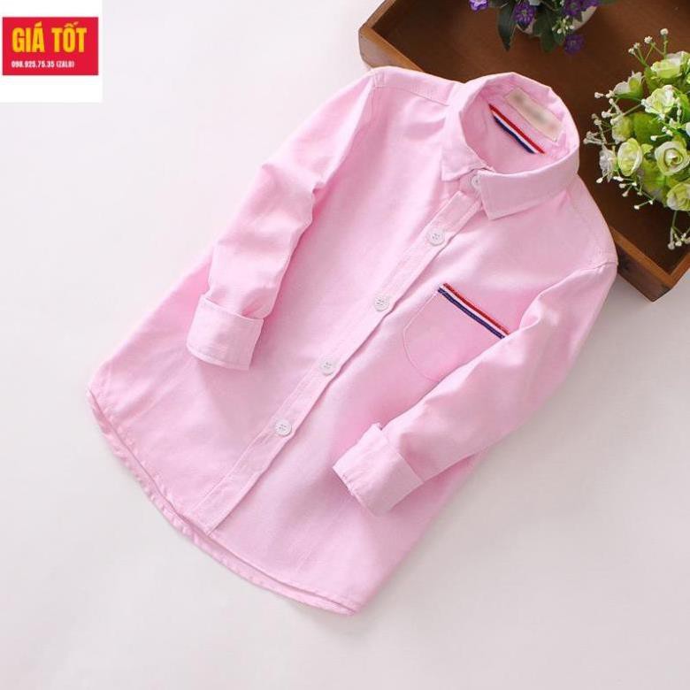 Áo sơ mi cho bé trai (9 tuổi 10 11 12 tuổi 13 14 tuổi ) ☑️ Quần áo cho bé trai size đại 30kg 35kg 40kg