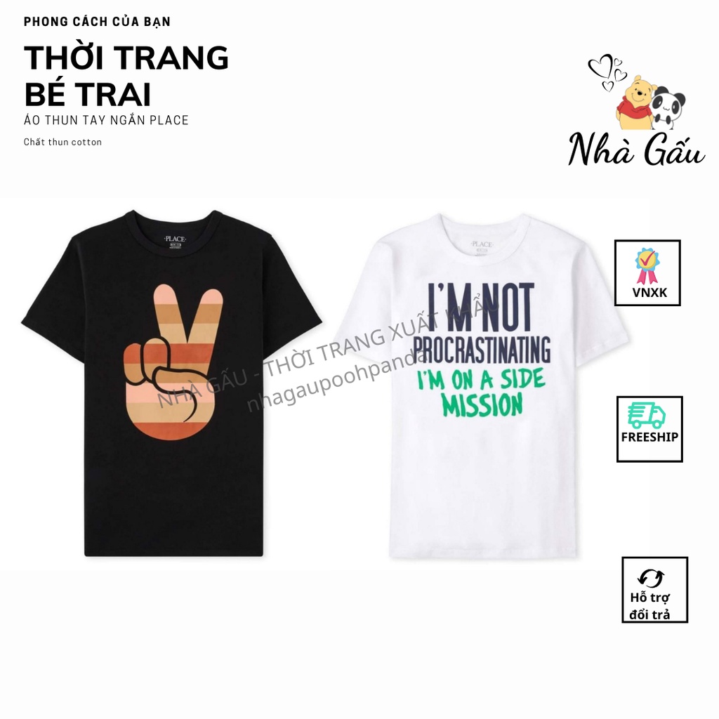 Sét hai áo size đại cho bé trai hàng xuất khẩu
