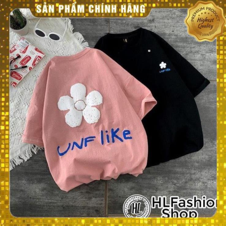 [SHOP YÊU THÍCH]  Áo Thun Tay Lỡ hoa cúc siêu to UNF LIKE - freesize