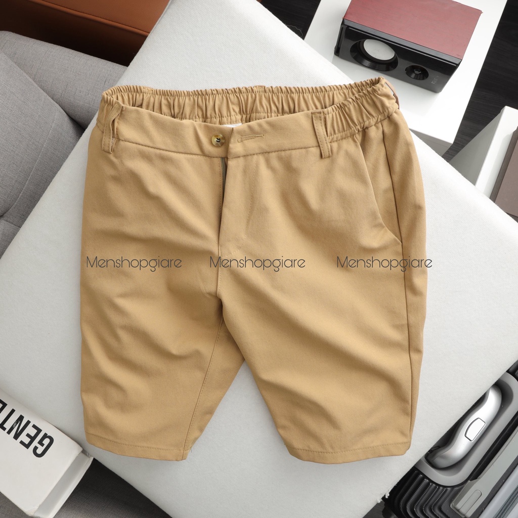 Quần Short Âu, lưng thun cài nút