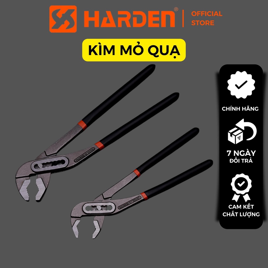 Kìm mỏ quạ chính hãng HARDEN 10&quot; và 12&quot; - Kềm đa năng