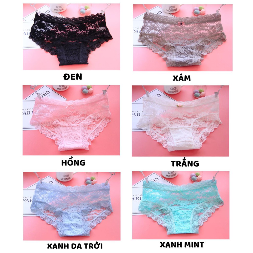 Quần Lót Nữ - Quần Lót Ren Nữ gợi cảm sexy tạo đường cong quyến rũ DAN STORE MÃ A386