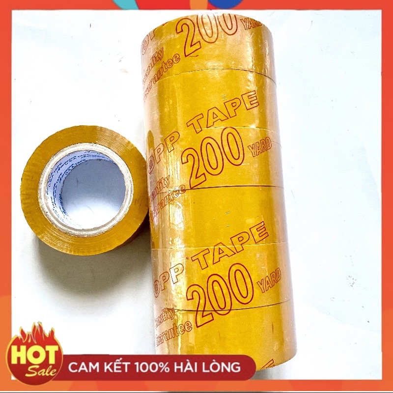 Băng keo 200y, cuộn to đùn